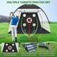 thumbnail image 2 of Golf Net Zensouds de 10 x 7 pies con tapete de práctica para entrenamiento en el patio trasero, 2 of 7