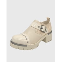 Danicolle Calzado - Botín De Caña Baja, Elástico Y Con Correa Con Hebilla En