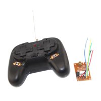 Magideal - Reemplazo De Piezas De Telemando Inalámbrico Con Receptora 4Ch Accesorio 10M 27Mhz Para Reemplazo De Piezas De Repuesto De Control