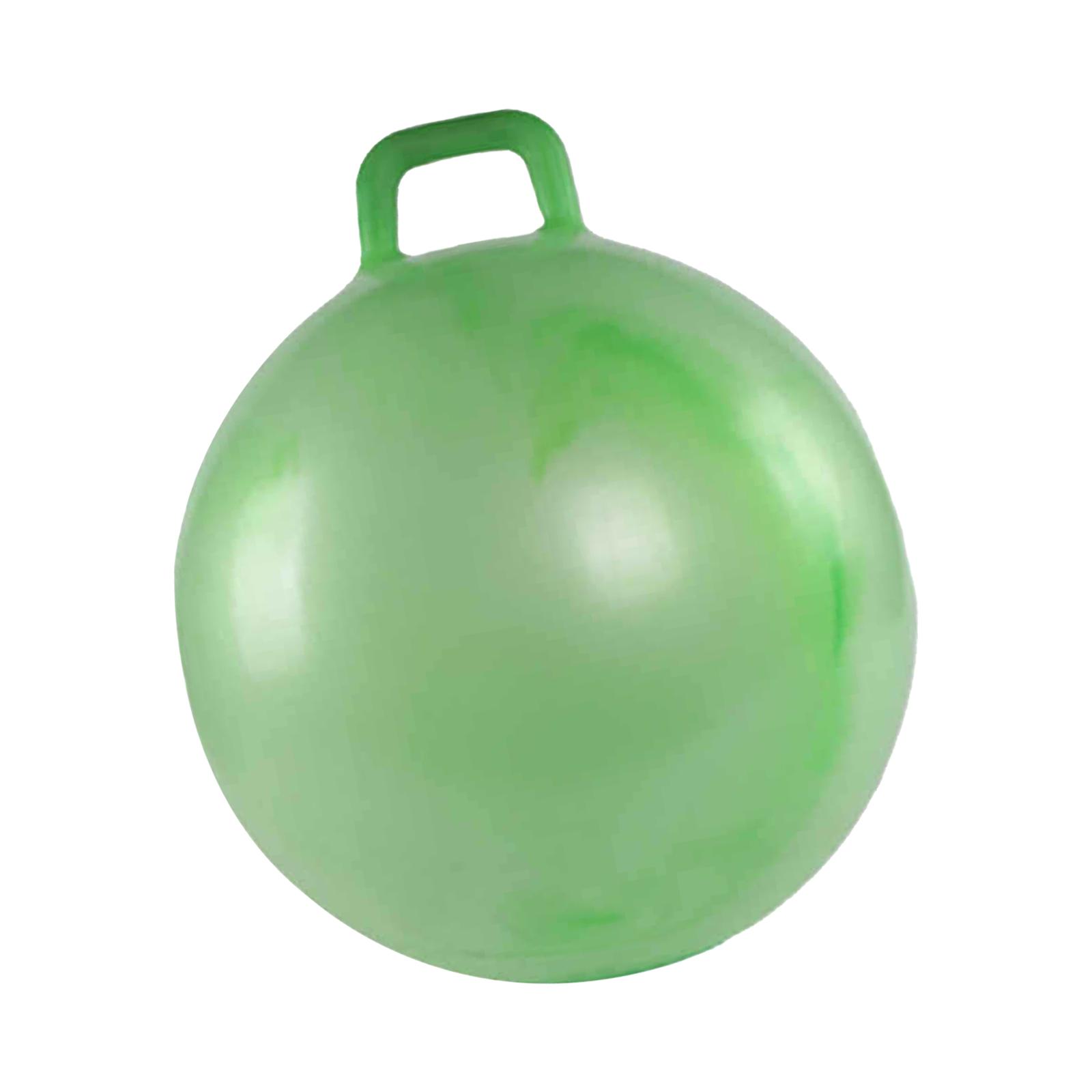 Magideal - Pelota Saltarina Con Mango, Juego De Patio Al Aire Libre, Divertida Para Niños Y Niñas De 55Cm De Diámetro, Juguetes Para Niños, Pelota Deportiva Para Verde