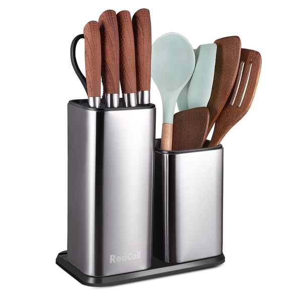 Soporte para cuchillos RedCall de acero inoxidable universal sin cuchillos
