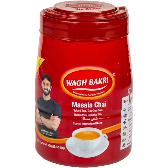 Té Masala Especiado Wagh Bakri 250 g