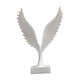 thumbnail image 3 of Estatua nórdica de ala de Ángel, estatuilla abstracta de águila, obra de arte Animal, escultura de resina para Interior, oficina, adornos de Hotel , blanco, 10,5 cm x 3 cm x 15 cm, 3 of 5