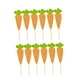 thumbnail image 2 of 12 Piezas De Adornos Para Cupcakes De Pascua, Adornos Para Pasteles, Actividades De Primavera, Insertos Para Pasteles, Formas De Zanahoria, 2 of 3