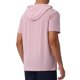 thumbnail image 3 of INSPIRE CHIC Camiseta con Capucha para Hombres Sudaderas de Manga Corta Deportiva Pullover con Cordón Camisetas con Capucha L Rosa, 3 of 5