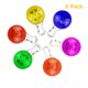thumbnail image 1 of Collar con clip resistente al agua para perros y gatos, luces LED, luz de collar, dijes para collar, 6 piezas, collar LED mejorado de 6 colores, seguridad nocturna para caminar, collar iluminado para, 1 of 7