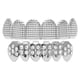 thumbnail image 5 of Fashion Shining Hip-hop Rapper Boca Gorras Dientes Personalizados Parrillas Plata, 5 of 5
