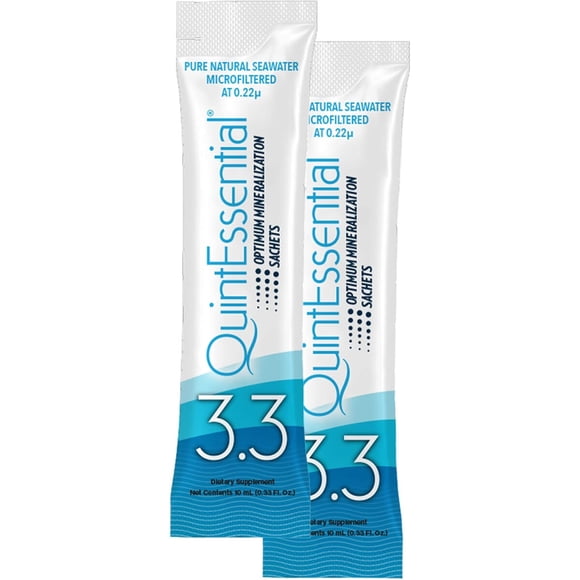 Sachets Quicksilver QuintEssential 3.3 Hypertonic 10ml Hidratación