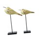 thumbnail image 5 of Estatuas De Pájaros De Madera, Adornos Artesanales De Escritorio Para Gabinete De TV Interior, 2 Uds., 5 of 5