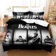 thumbnail image 1 of The Beatles Bedding Set Rock 'n' Roll Pieces Print D Microfiber Duvet Cover Rock Band with Pillowcases Single（, 1 of 3
