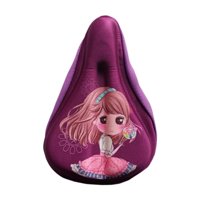 Magideal - Cojín Para Bicicletas Para Niños Cojín Para Niños Cojón De Bicicleta Cubierta Protección Deportiva Cubierta De Asiento De Bicicleta Infantil Para Bici Púrpura