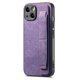 thumbnail image 1 of Funda Protectora con Correa para iPhone 15 Plus Resistente a Golpes Morado, 1 of 6