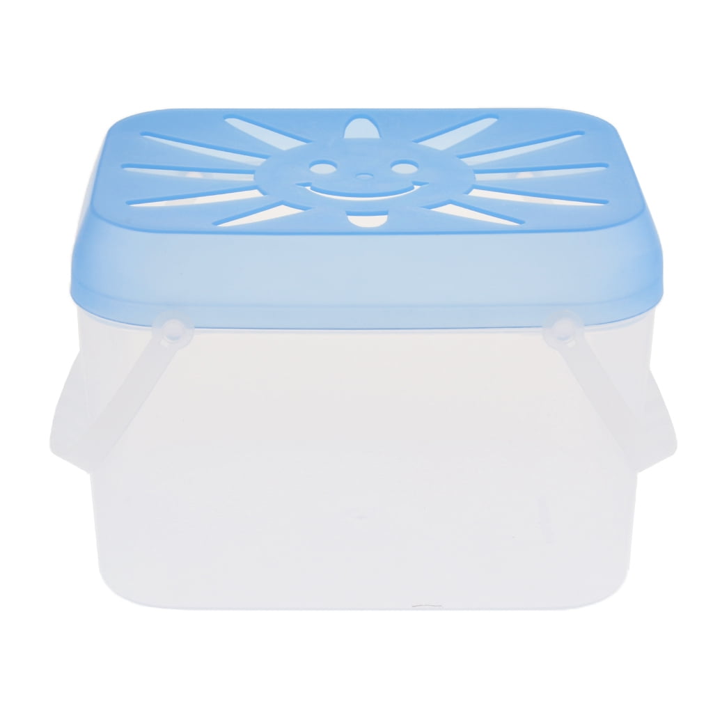 Novedad Reptil Insecto Carry Box Plástico cría de tortugas grande