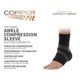 thumbnail image 4 of Manga de Tobillo Copper Fit Talla Media 20-25 cm Negro, 4 of 6