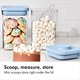 thumbnail image 5 of Set OXO Good Grips de 3 recipientes de 1 L color azul cielo con sello hermético, 5 of 8