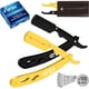 thumbnail image 1 of Navaja Barbero Gtex 2 Unidades 100 Cuchillas Amarilla Negra, 1 of 3