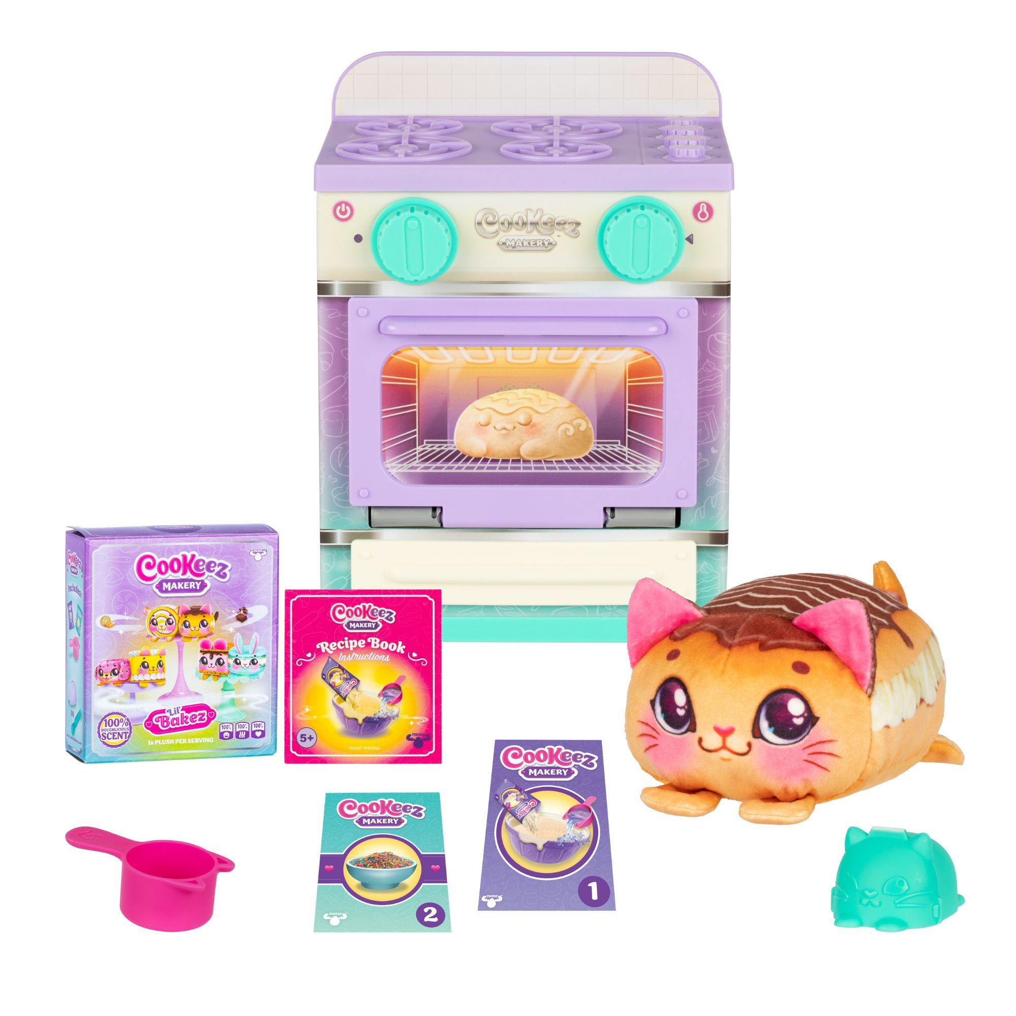 Figura Coleccionable Cookeez Makery Horno Con Peluche Surtido