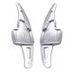 thumbnail image 2 of 1 Par De Extensiones De Palanca De Cambios Para Ford Focus 2015-2018 Kuga 2017-2019 Plateado, 2 of 5