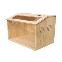 Ioensy - Caja De Cría Para Pollitos, Transparente, Para Animales Pequeños, Para Mascotas, 40 X 30 X 30 Cm