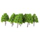 thumbnail image 3 of 25 Uds Modelo Cypress Tress Tren Ferrocarril Paisaje 1:150 Verde Claro, 3 of 3