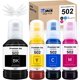 thumbnail image 1 of Impresoras de botellas de tinta compatibles con Jack 502 T502 para EcoTank, 1 of 7