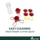 thumbnail image 3 of Comedero para colibríes Perky-Pet 203CPBN Pinch Waist Glass, 3 of 9