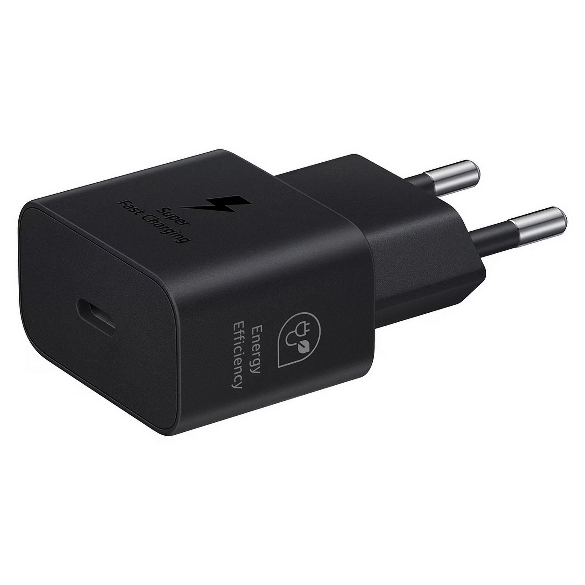 Samsung - Adaptador De Corriente De 25w Con Puerto Usb-c (negro)