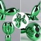 thumbnail image 3 of Figura Decorativa De Perro Globo Decoración Del Hogar, 10*10*4cm Estatua De Perro Con Globo Galvanizado Brillante, Figura De Animal De Globopequeño, Escultura Artística, Decoración Moderna, 3 of 5