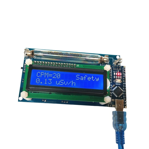 Contador Geiger de código abierto Módulo contador Geiger SBM20 Accesorios compatibles con tubo Geiger con de radiación TTL USB profesional