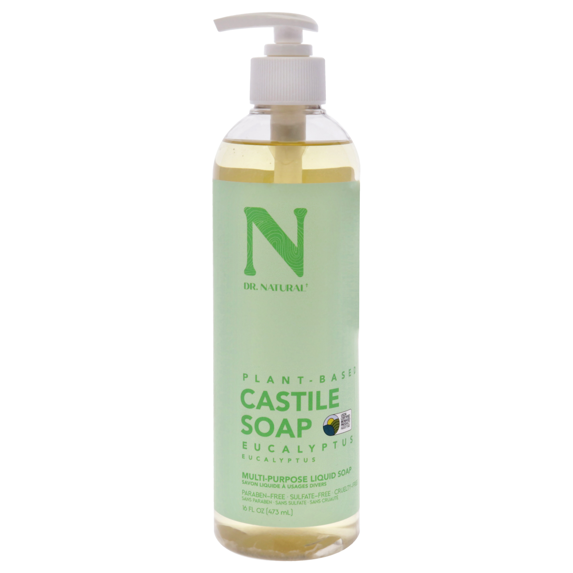 Dr. Natural - Jabón Líquido Castilla - Eucalipto De Dr Natural Para - Jabón