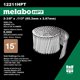 thumbnail image 3 of Uñas para enmarcar Metabo HPT 12211HPT, cabeza redonda completa de 15°, 5000, 3 of 4