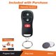 thumbnail image 2 of Discount Keyless - Llavero a distancia Nissan KBRASTU15 Pack de 2, 2 of 7