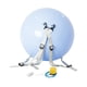 thumbnail image 1 of Pelota Auxiliar De Salto Mortal, Pelota De Yoga Portátil Ligera Para Niños Y Adultos, 1 of 5