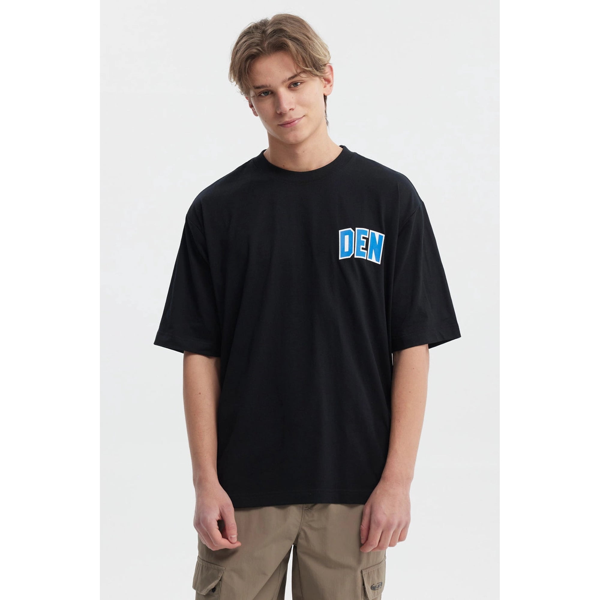 Fashionspark - Polera Hombre Slim Negro - Lv