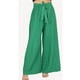 thumbnail image 2 of Pantalon Palazzo Mujer Fiesta Cintura Elasticada Verano Colores 090, 2 of 3