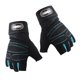 thumbnail image 5 of Guantes Sin Dedos De Ciclismo Guantes Deportivos De Medio Dedo Negro + Azul Claro XL, 5 of 5