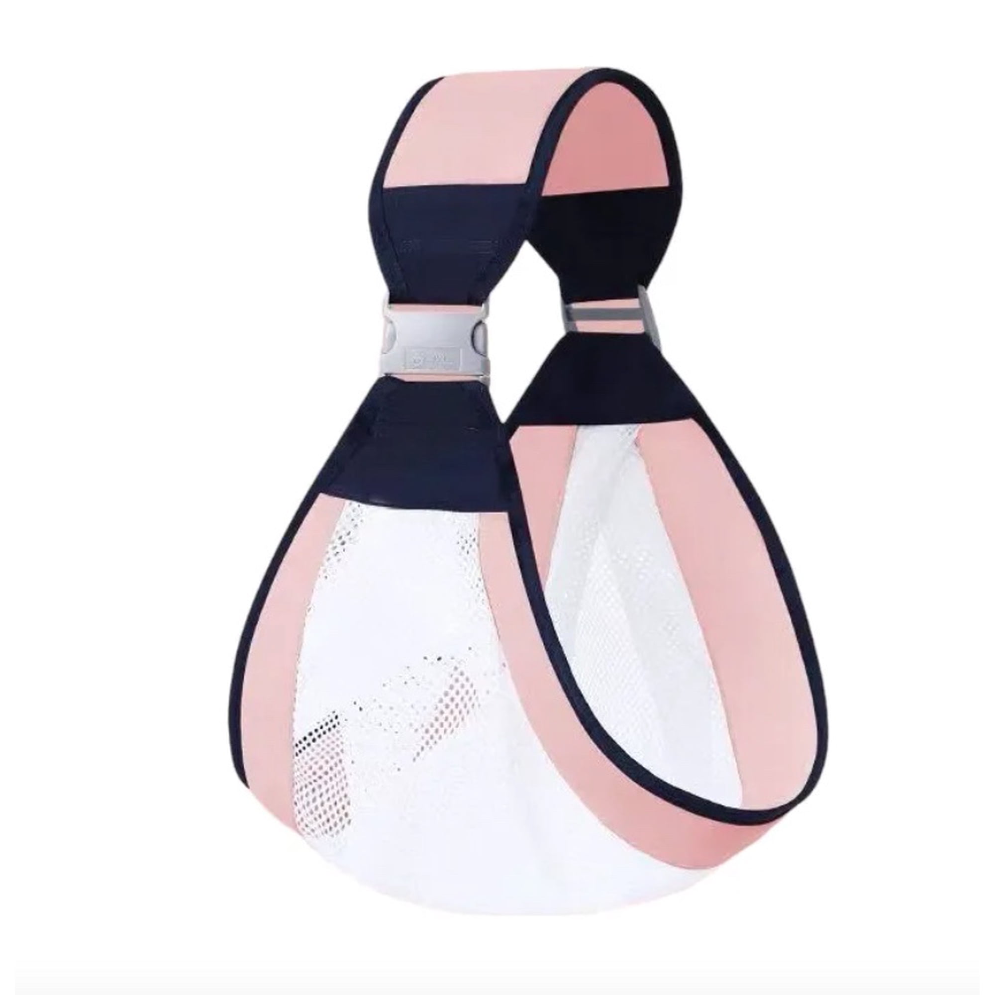 Riqui - Portabebés Canguro Ergonómico Rosa