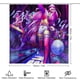 thumbnail image 2 of Jem y Las Hologramas-theme 4-Piece Shower Curtain Set with Rugs, Waterproof Bathroom Decor Set Includes Bath Mat, U-Shaped Rug, Toilet Lid Cover and Curtain with Hooks, 2 of 6