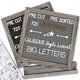 thumbnail image 1 of Pizarra de letras obliviscar 725 letras estilo cursiva, 1 of 6