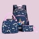 thumbnail image 1 of Kids Fashion Unicorn Three Pieces Water Proof Suit For Teenagers Pencil Bag Lunch Bag School Bag Student Girls Backpack Set, 1 of 3