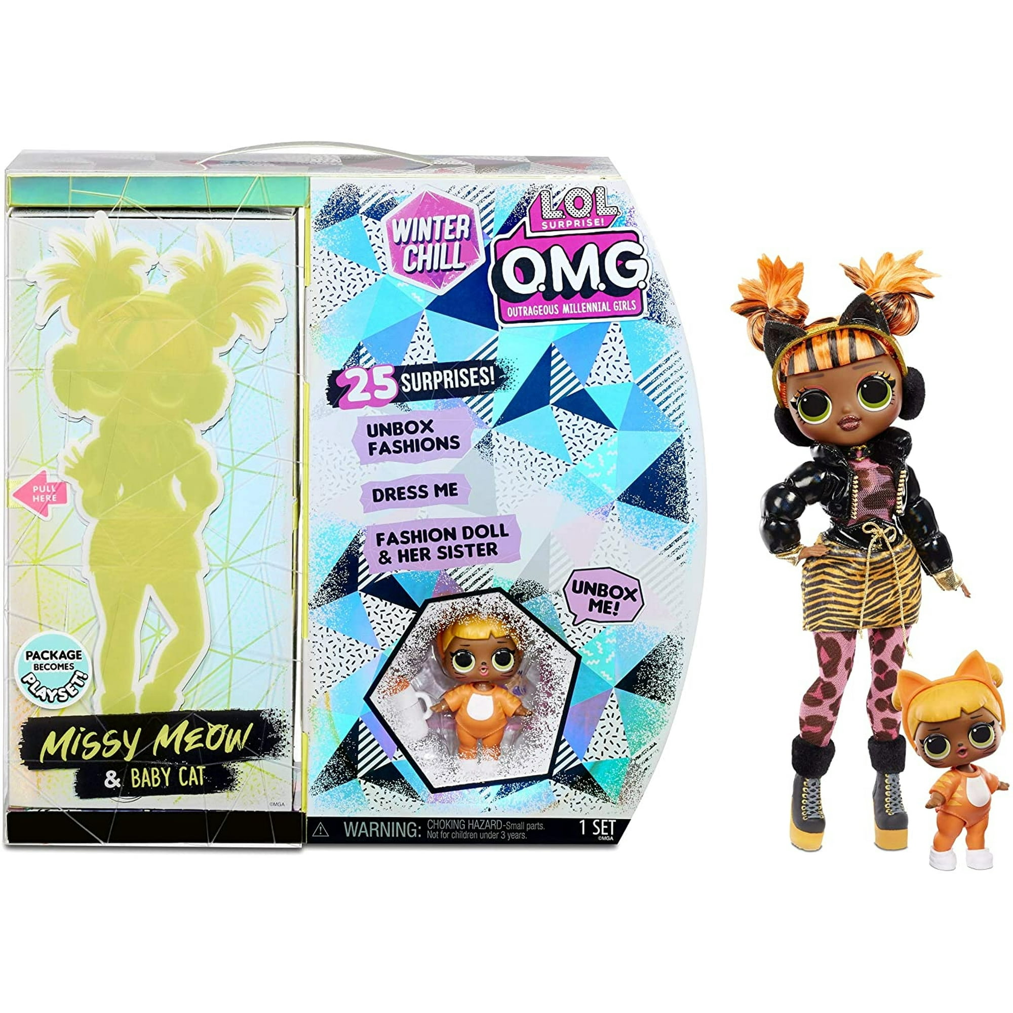 ?sorpresa De L.o.l.! O.m.g. Winter Chill Missy Meow Fashion Lol Surprise! N/a