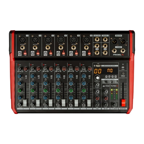 Mezcladora Compacta Profesional Proel PlayMix 10