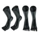 thumbnail image 1 of Pantalla De Maniquí Modelo De Pie De Plástico 4pcs Para Calcetines Zapatos Tobillera Negro-derecho, 1 of 6