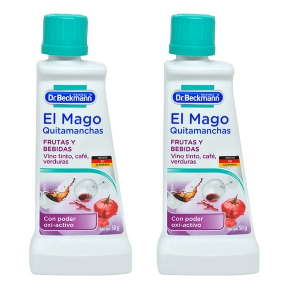 Dr. Beckmann El Mago Quitamanchas Frutas Y Bebidas 50 Ml X2