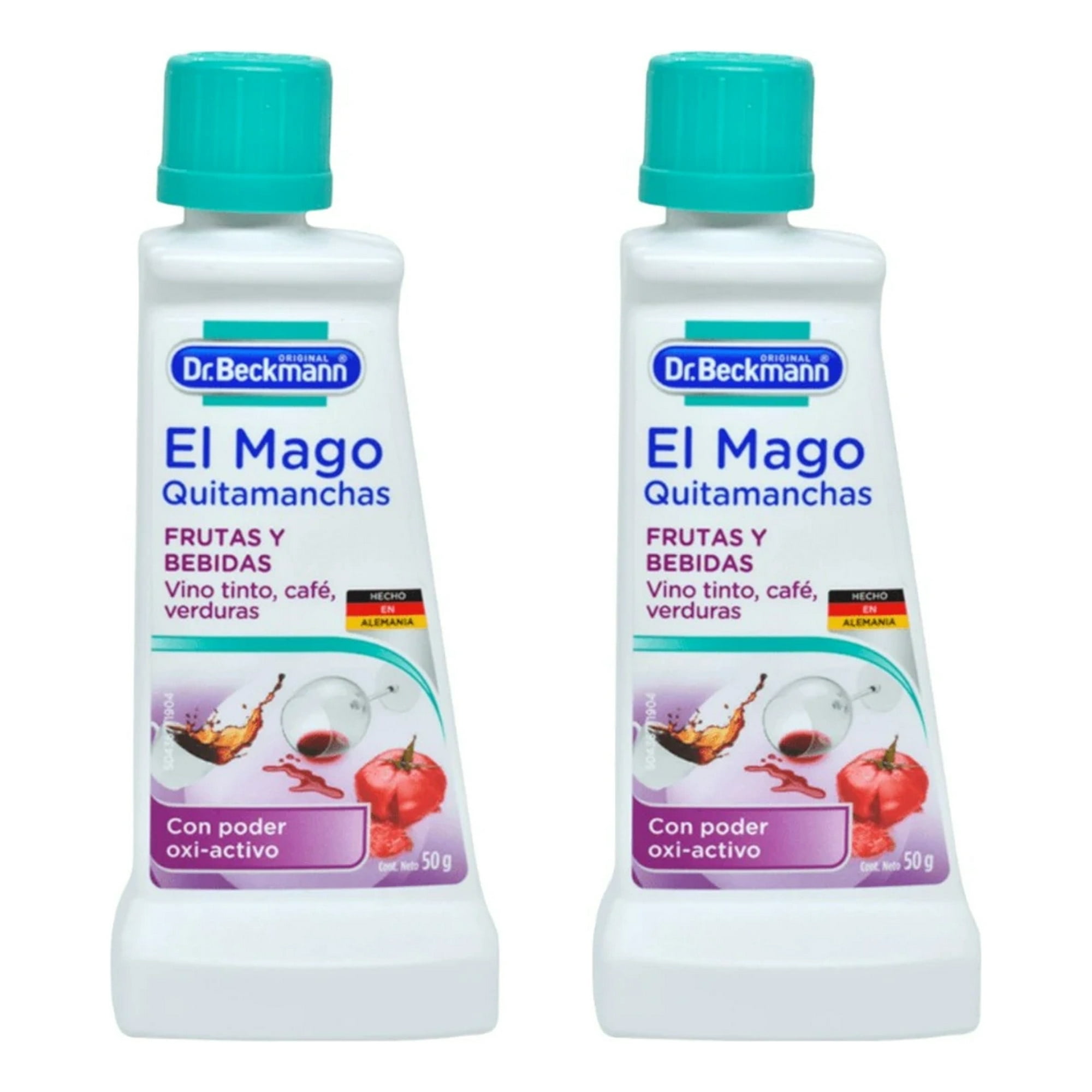 Dr. Beckmann El Mago Quitamanchas Frutas Y Bebidas 50 Ml X2
