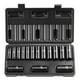 thumbnail image 1 of Juego de enchufes de impacto VEVOR 3/8 Drive, 15 piezas métricas, 8-22 mm, 1 of 3
