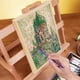 thumbnail image 5 of Tablero de lienzo de madera sin tratar MEEDEN 46 cm (pack de 2), 5 of 7