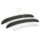thumbnail image 1 of REGALWOVEN 2 Pcs Perchas, Percha de Madera para Tanques para Organizador de Armario, Ahorro de Espacio para Almacenamiento de Corbatas, Tirantes y Cinturones Negro 24, 1 of 5