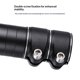 thumbnail image 2 of Extensor de manillar de bicicleta ajustable del tronco de la bicicleta aumenta la altura de la barra hasta para la mayoría de la bicicleta bicicleta de carretera, MTB, ciclismo (black135MM), 2 of 3