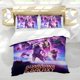 thumbnail image 5 of Guardianes de la Galaxia Conjunto de sábanas temático, trío de piezas, cómodo y amigable con la piel, diseño único, regalo de decoración para el hogar para familiares, amigos y fans,135cm *200cm, 5 of 6